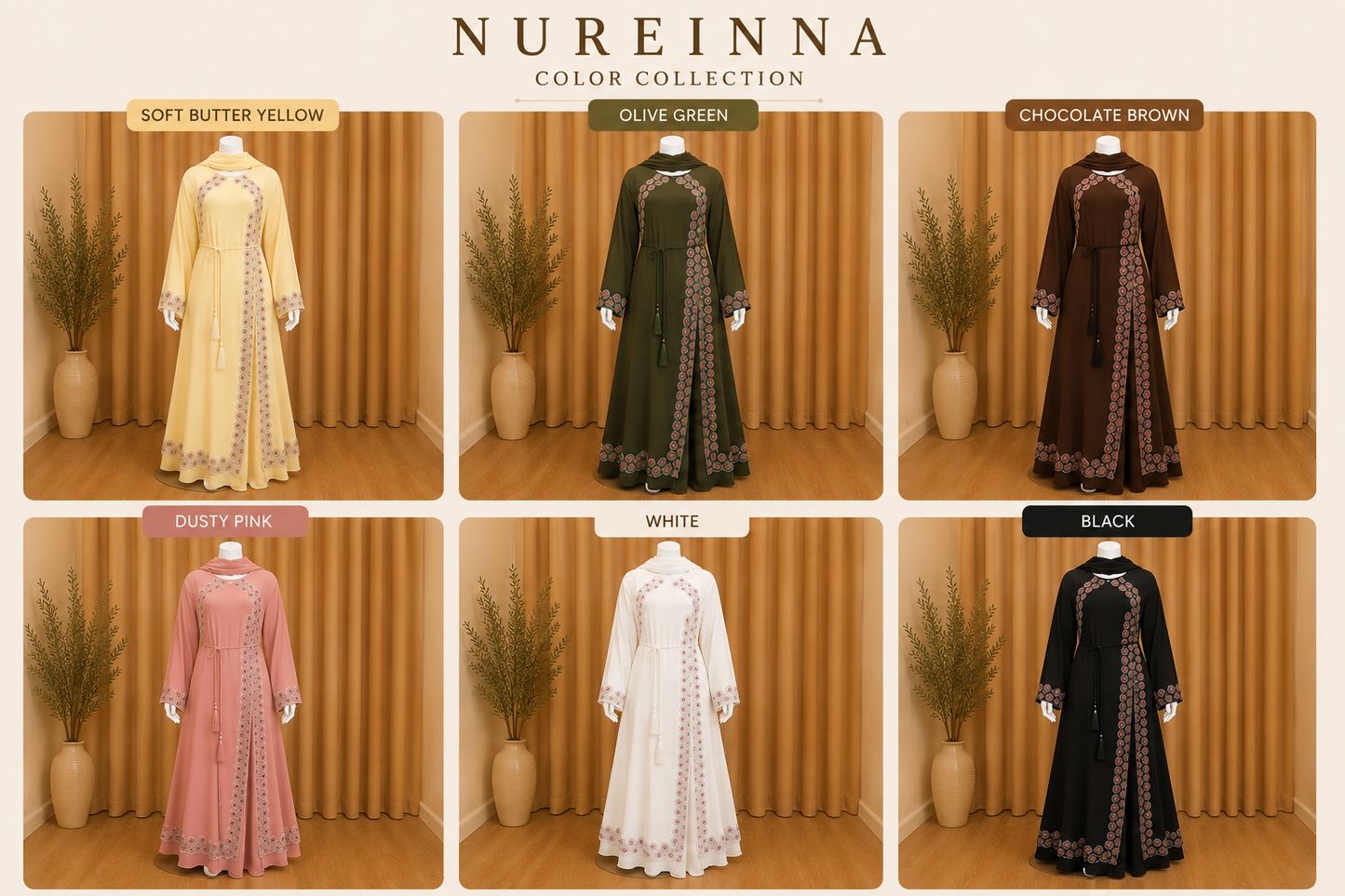 Nureinna Noor Royale Abaya