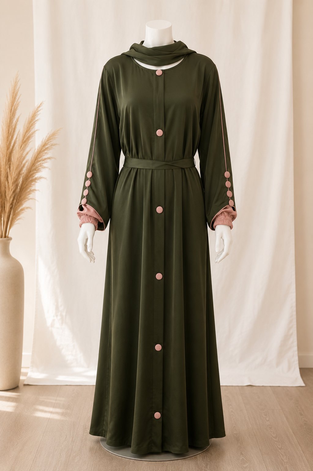 Olive Serenity Abaya